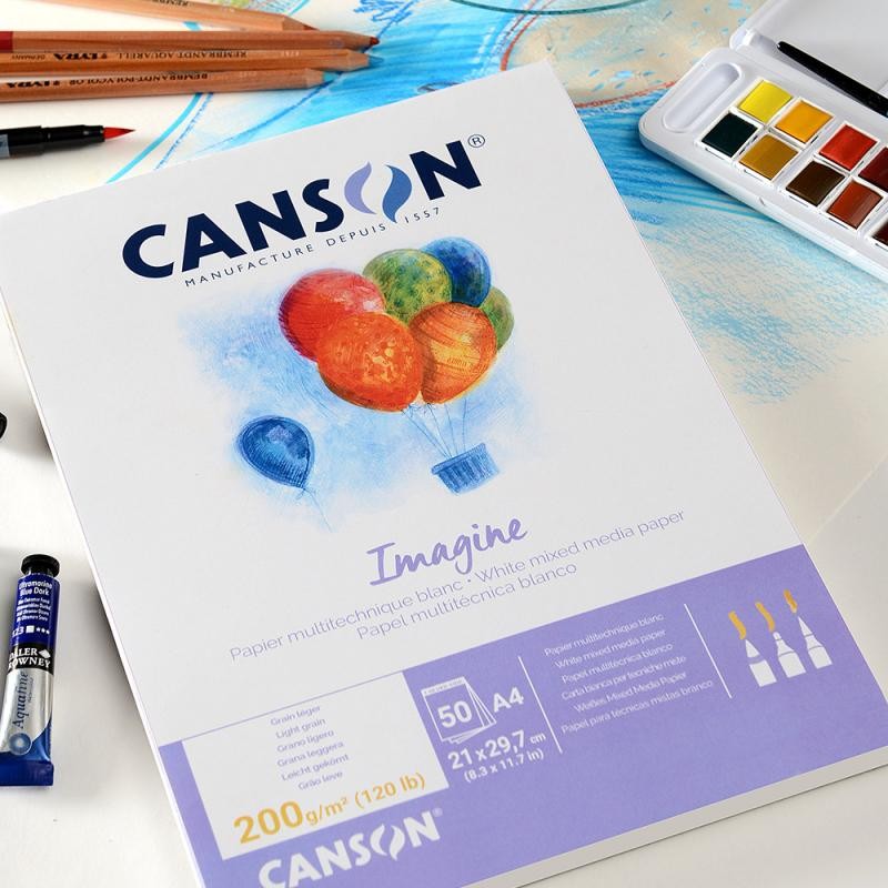 Bloc Canson Imagine 200g 50 Hojas